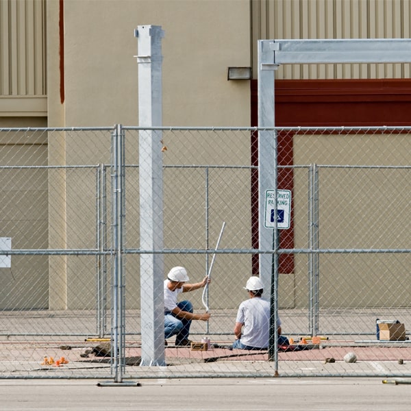 how long can i lease the temporary fence for my construction site or event in Williamstown New Jersey